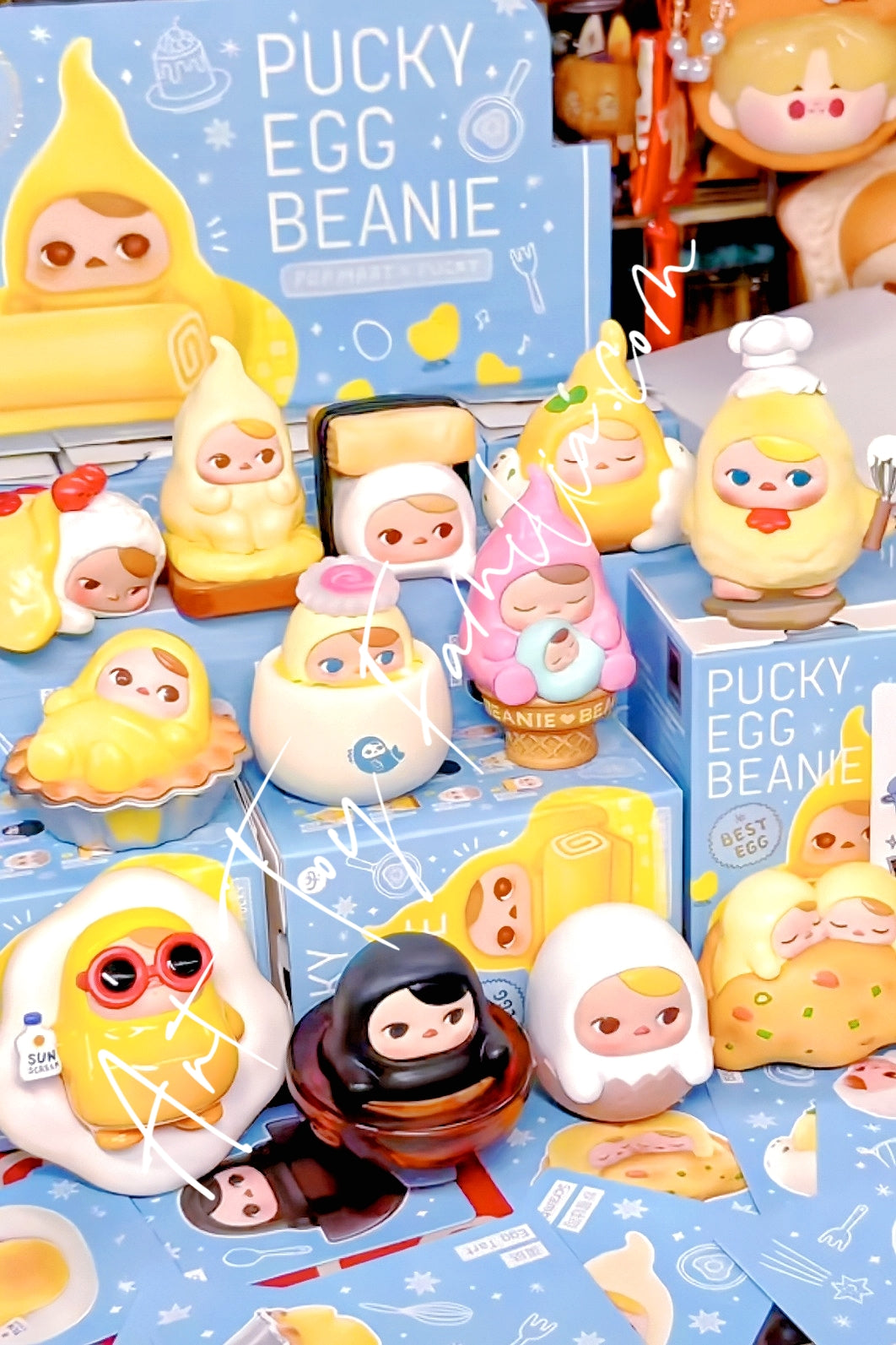 Popmart Pucky Egg Beanie Series Fullset 1