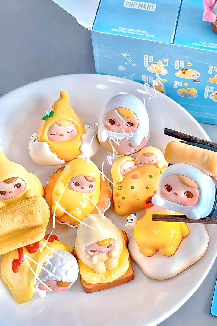 Popmart Pucky Egg Beanie Series Fullset 2