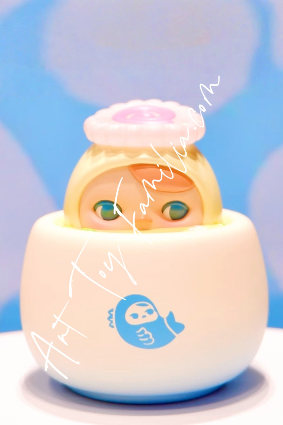 Popmart Pucky Egg Beanie Series Steamed Egg