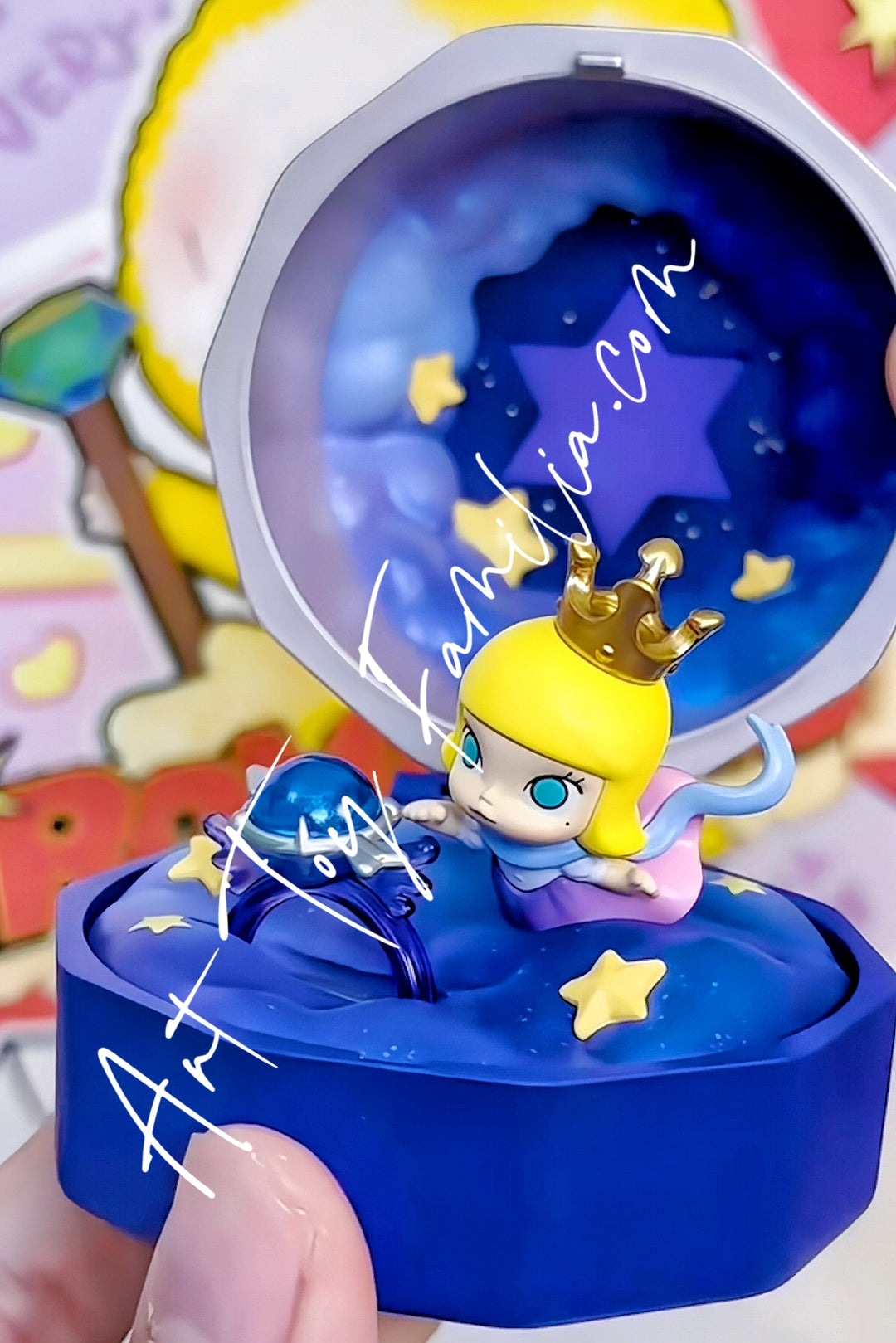 Popmart Romantic Ring Box Series 4 Molly Space-Time Coordinates(Secret)