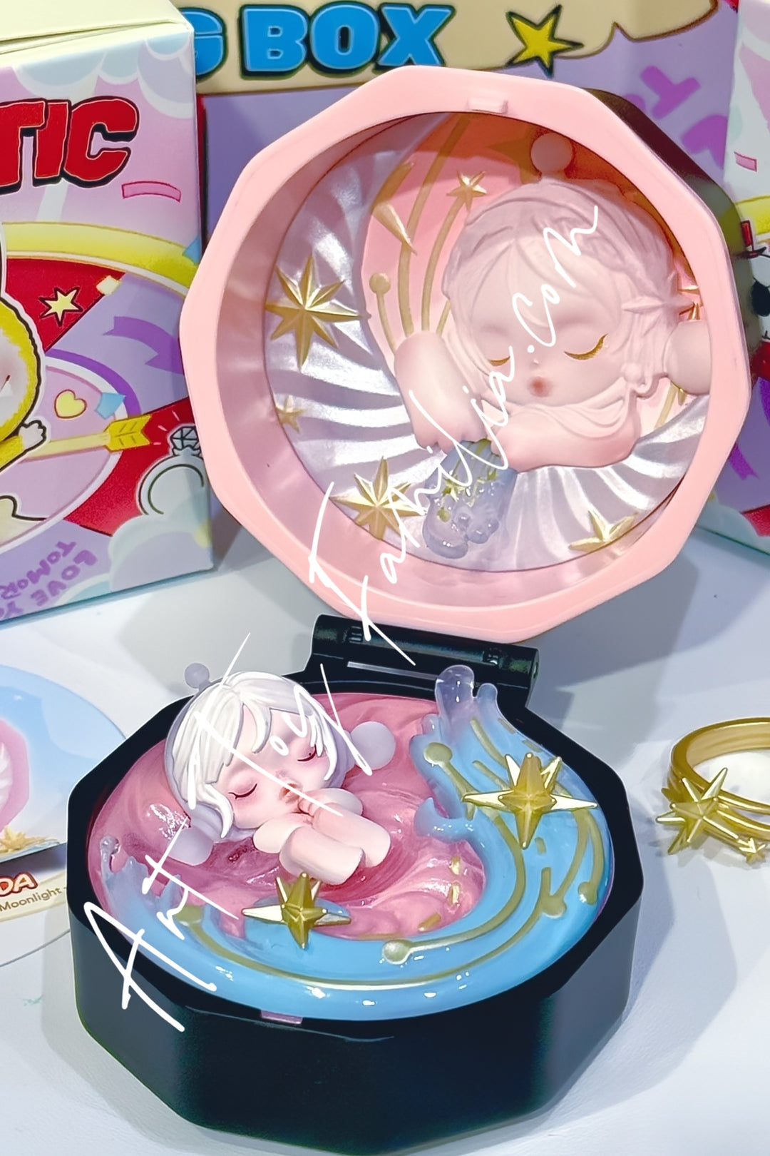 Popmart Romantic Ring Box Series 4 Skullpanda Melody Of Moonlight