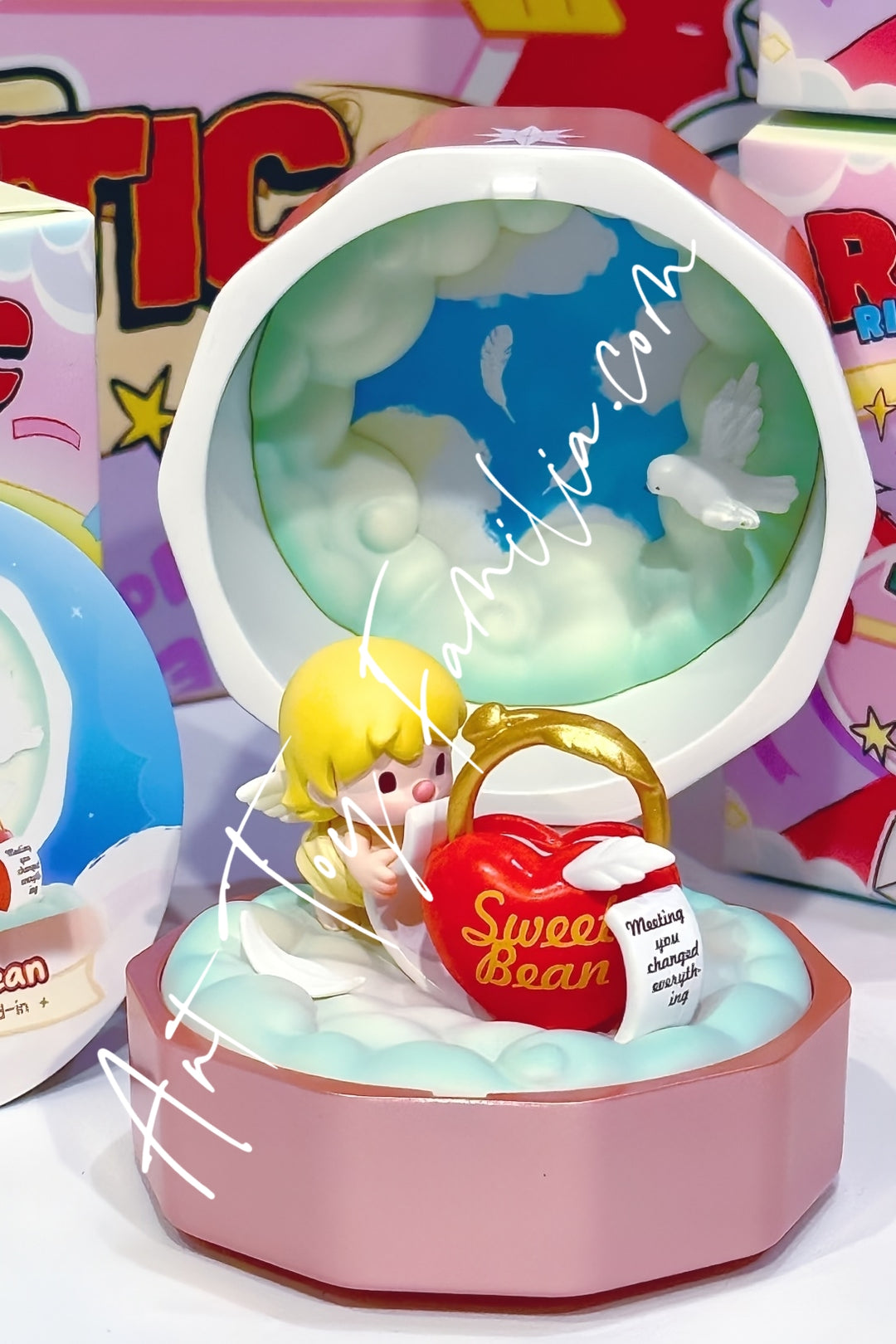 Popmart Romantic Ring Box Series 4 Sweet Bean Locked-In