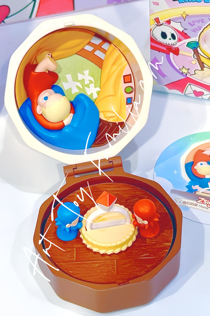 Popmart Romantic Ring Box Series 4 Zsiga Home Sweet Harbor
