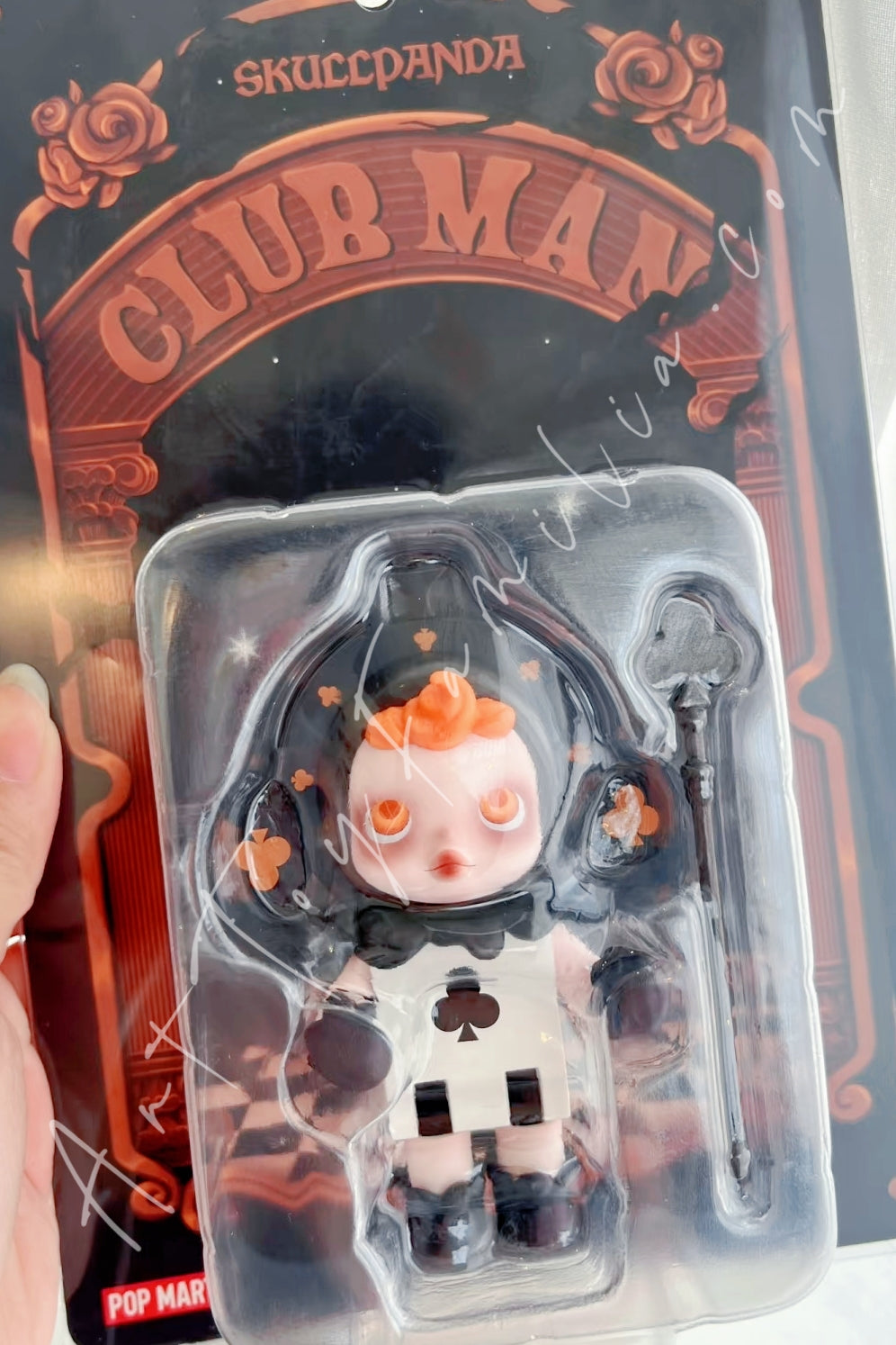 Popmart Skullpanda Club Man Figurine
