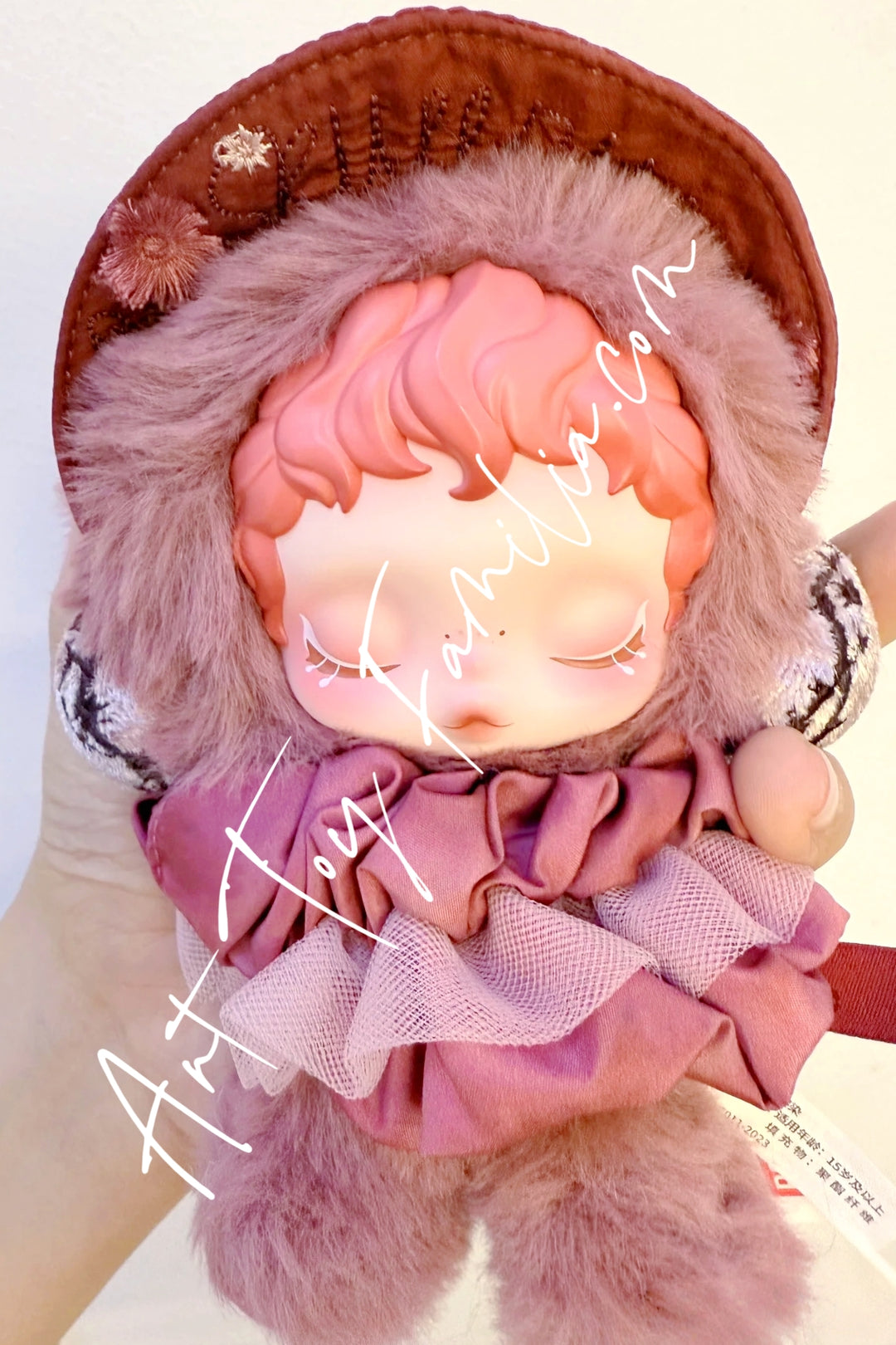 Popmart Skullpanda L'impressionnisme Series Vinyl Plush Pendant Blossom