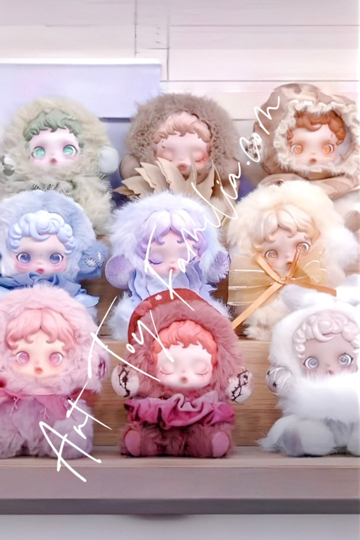 Popmart Skullpanda L'impressionnisme Series Vinyl Plush Pendant Full Set