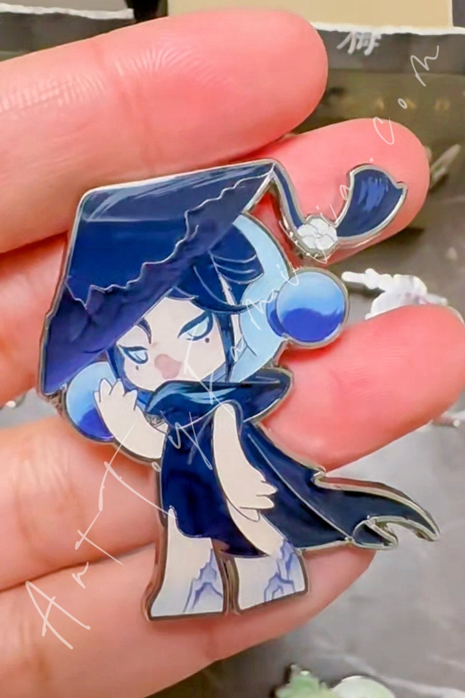 Popmart Skullpanda The Ink PlumBlossom Series Badge The Valley