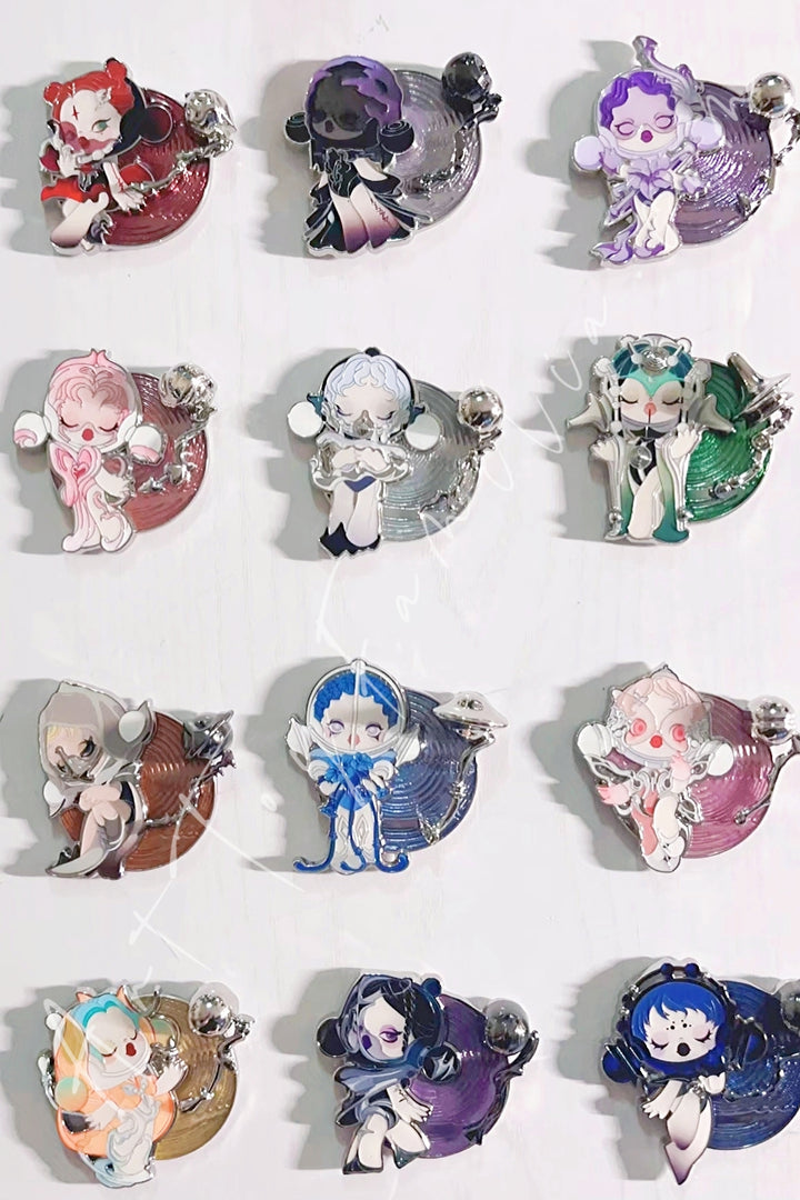 Popmart Skullpanda The Sound Series Fridge Magnet Fullset