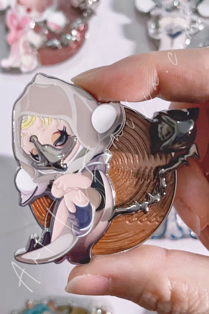 Popmart Skullpanda The Sound Series Fridge Magnet The Disgust