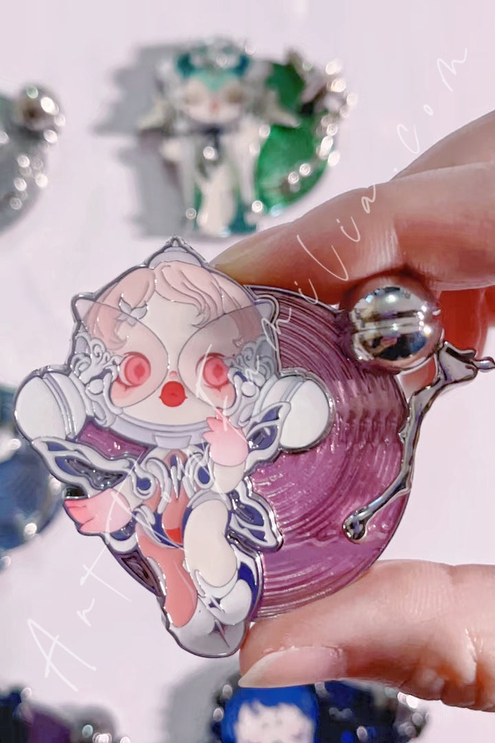 Popmart Skullpanda The Sound Series Fridge Magnet The Ecstasy