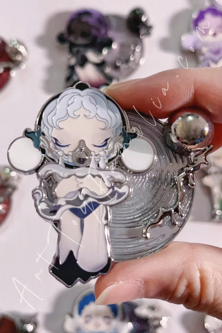 Popmart Skullpanda The Sound Series Fridge Magnet The Pensiveness