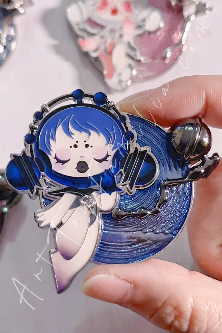 Popmart Skullpanda The Sound Series Fridge Magnet The Terror