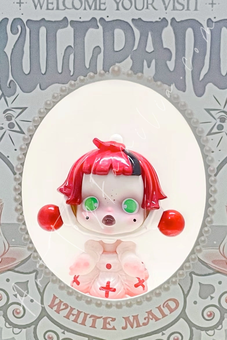 Popmart Skullpanda White Maid Figurine