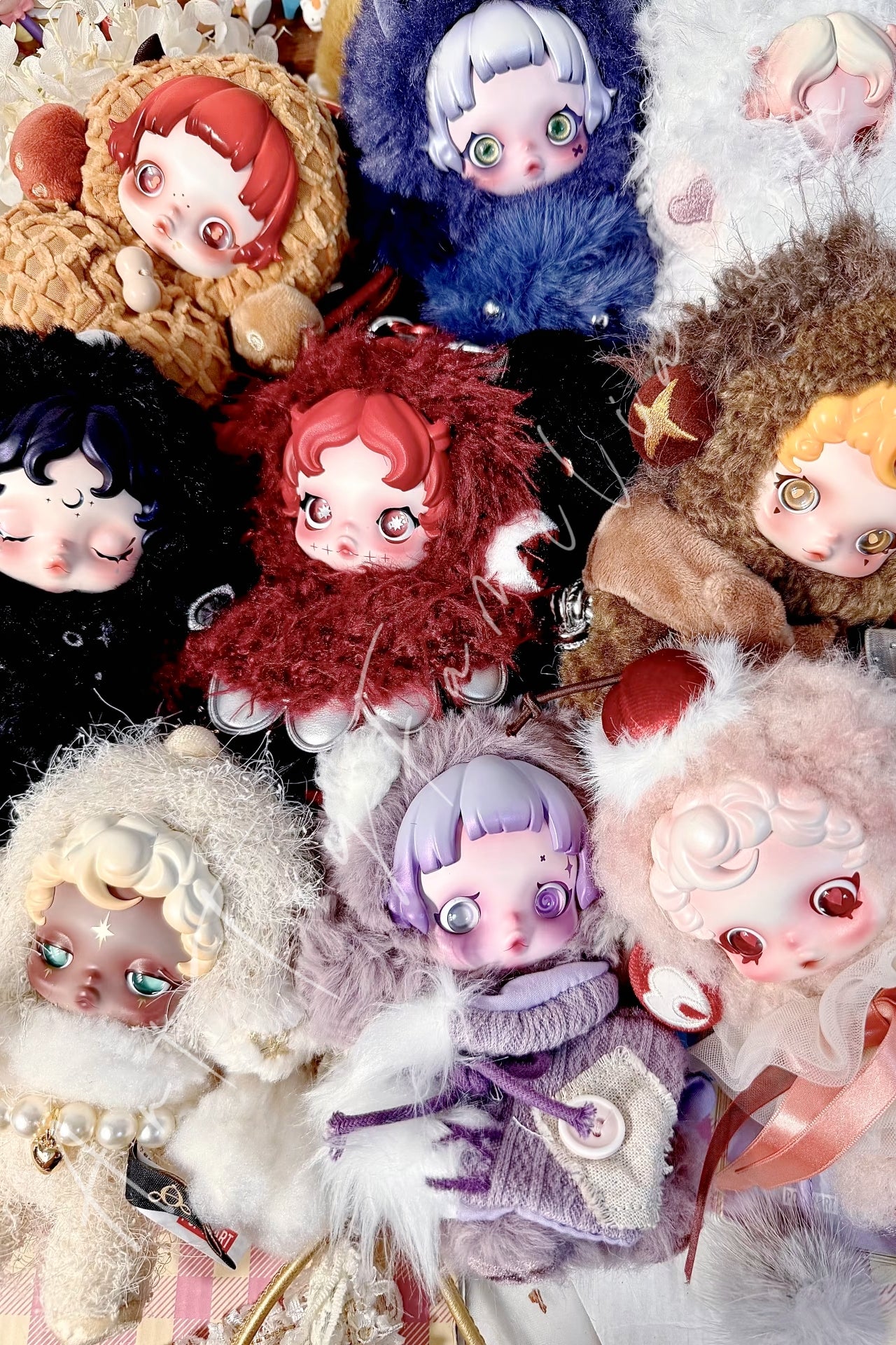 POPMART SKULLPANDA You Found Me! ぬいぐるみ Skullpanda You Found Me Series Plush Doll Pendant - 不眠剧场
