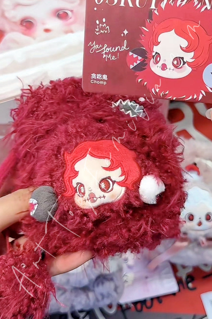 Popmart Skullpanda You Found Me Series Plush Mini Bag Chomp