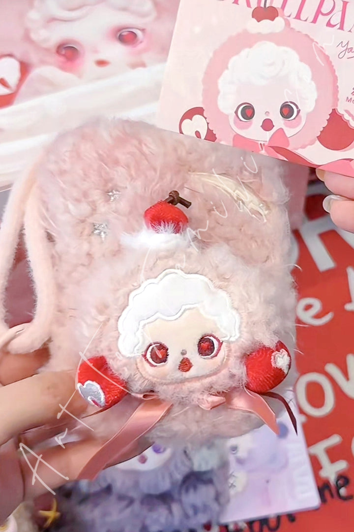 Popmart Skullpanda You Found Me Series Plush Mini Bag Moldy Muffin