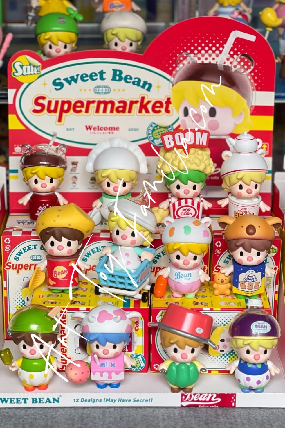 POPMART Sweet Bean スーパーマーケットシリーズ12点セット売り POPMART Sweet Bean スーパーマーケットシリーズ12点セット売り