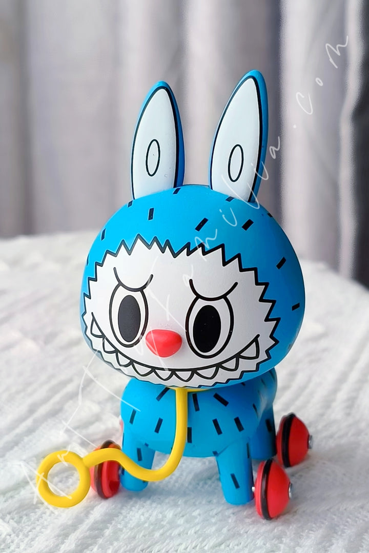 Popmart The Monster Labubu Toys Series Pull Toy