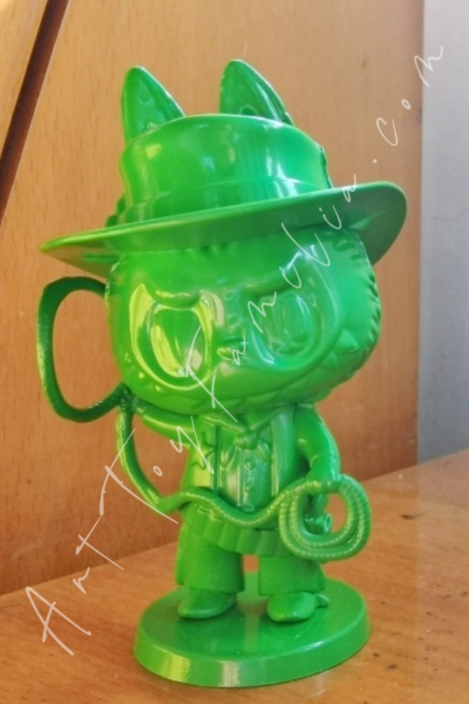 Popmart The Monster Labubu Toys Series Vintage Plastic Cowboy(Secret)