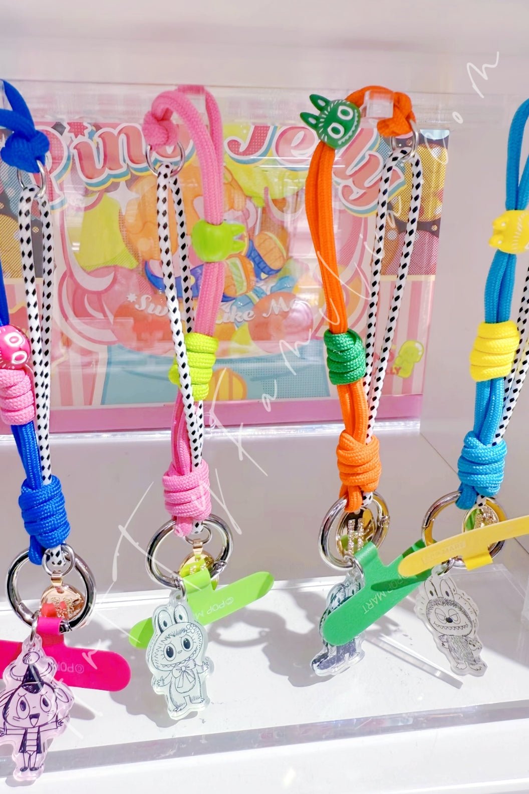 POP MART 10th Anniversary Series Phone Chain – Art Toy Familia