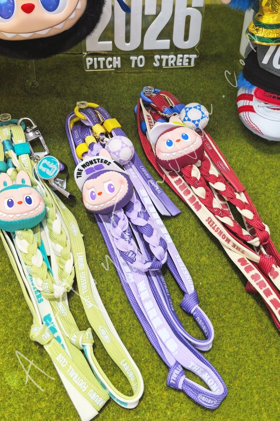 The Monsters Labubu × FIFA Series Long Lanyard – Art Toy Familia