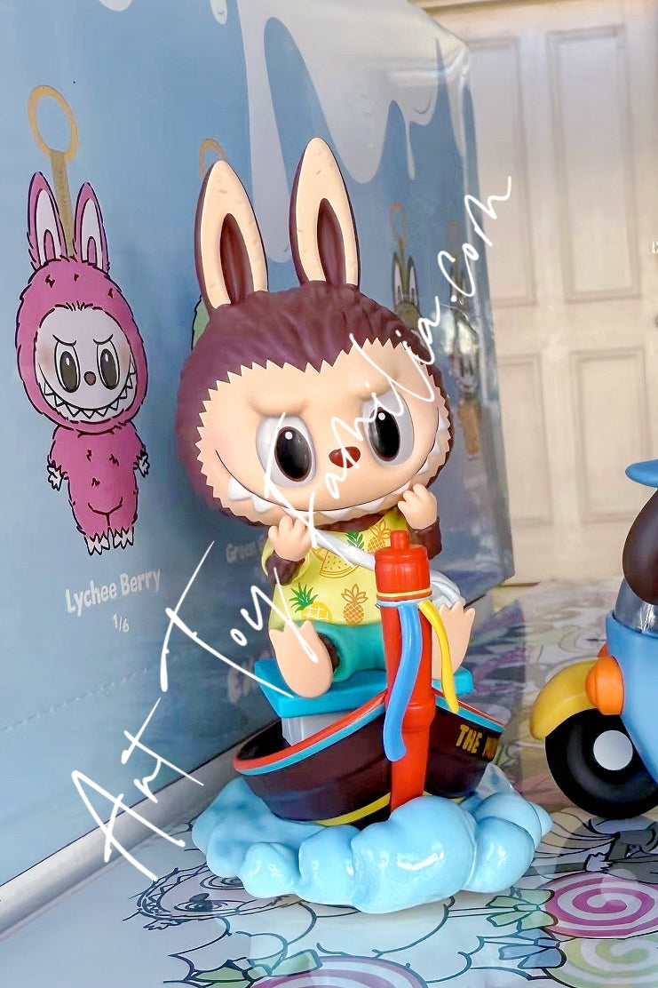 The Monsters Labubu Long-Tail Boat Figurine - 长尾船 – Art Toy Familia