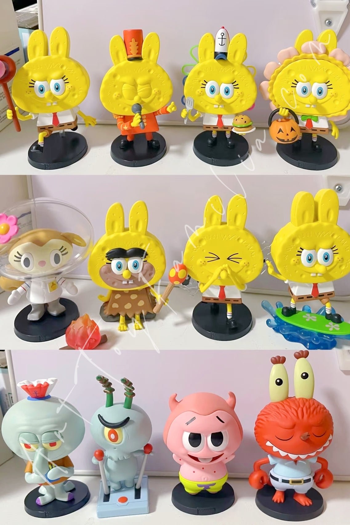 spongebob x monsters The Monsters Labubu × Spongebob Series