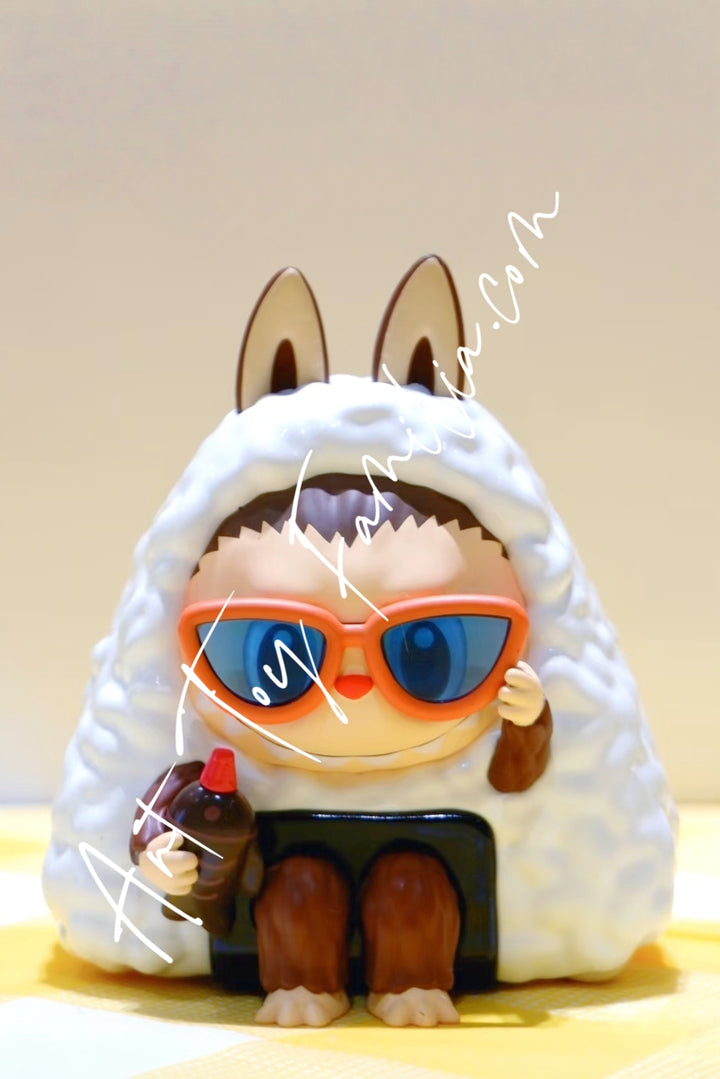 Popmart The Monsters Labubu Wacky Mart Series Onigiri