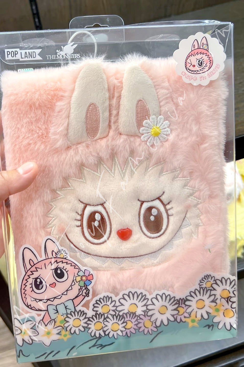 moko★出品ページ The Monsters Mokoko Sweet Heart Series Plush Notebook | POP MART