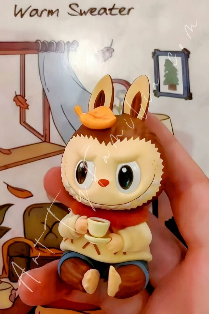 The Monster Labubu Fall Into Sweaters Series-Mokoko Vinyl Plush