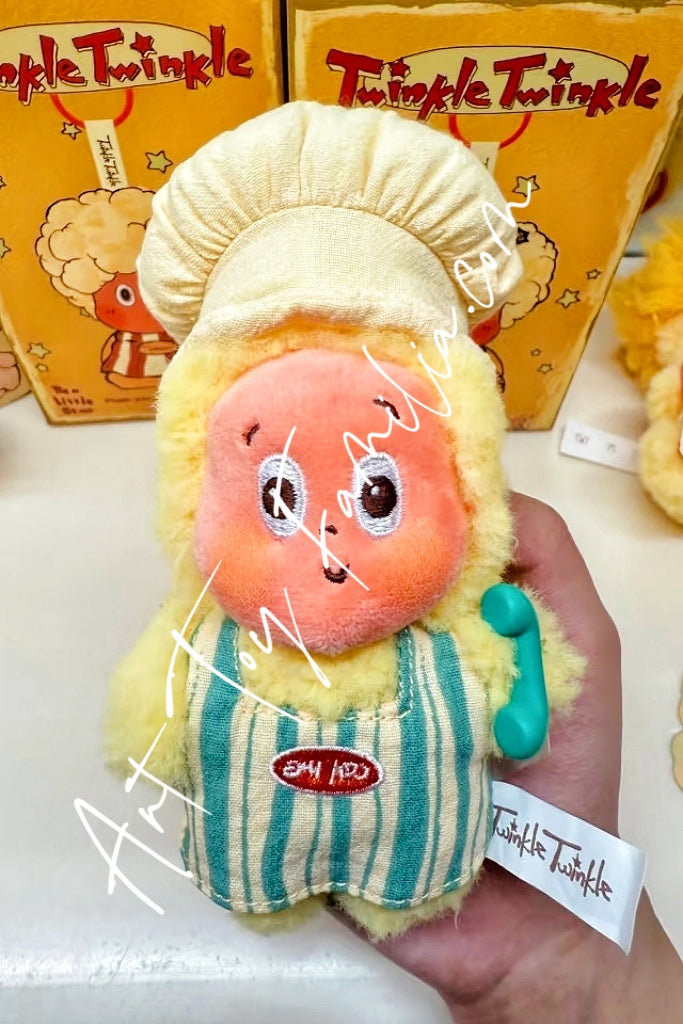 Popmart Twinkle Twinkle Be A Little Star Series-Plush Pendant The Magical Chef