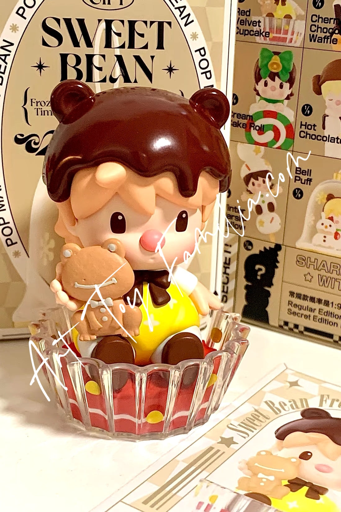 sweet bean frozen time dessert box series 定格时光甜品盒子系列 Cream Cake Rol 奶油蛋糕卷