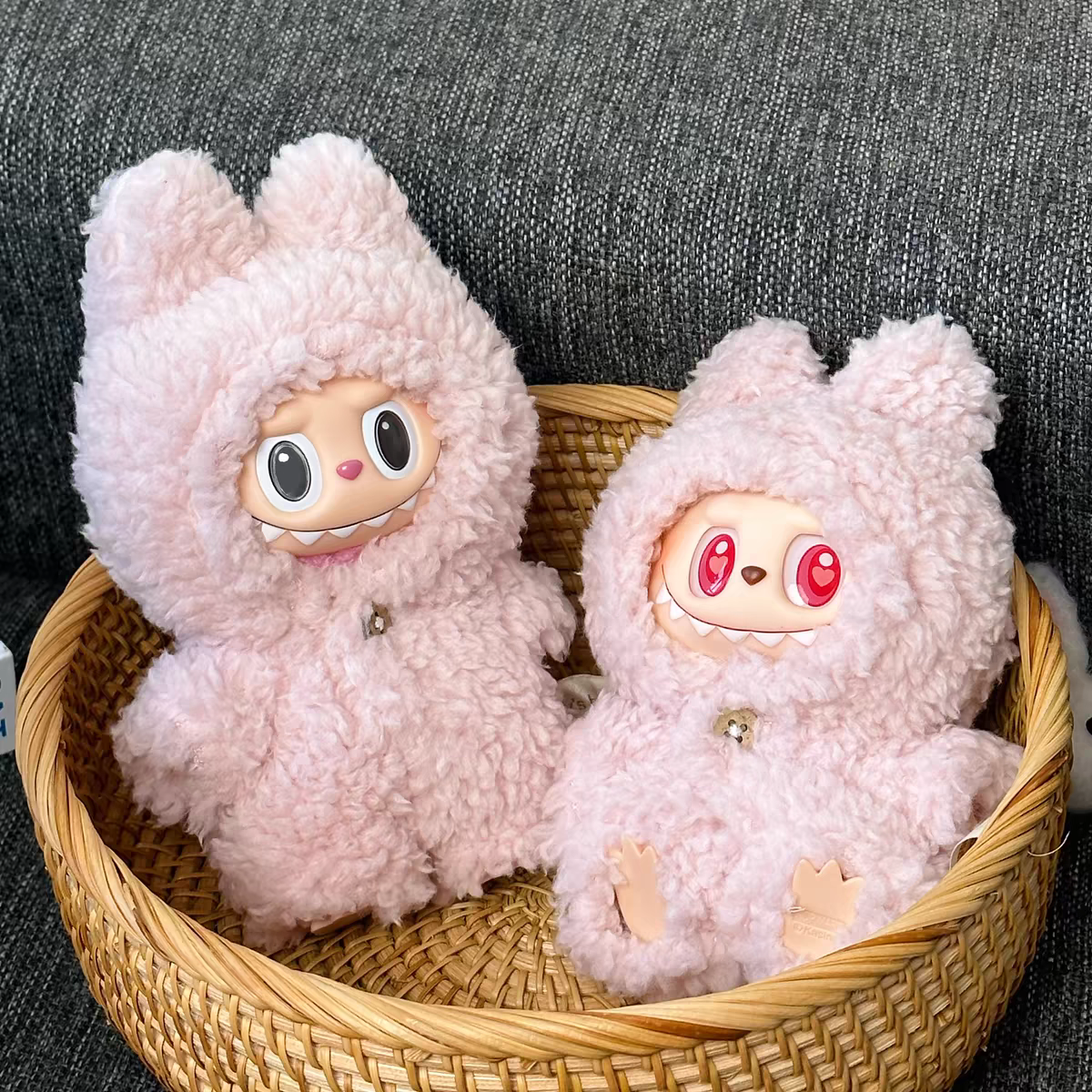 The Monsters Labubu Cloth Baby Bunny Plush Jumpsuit 1