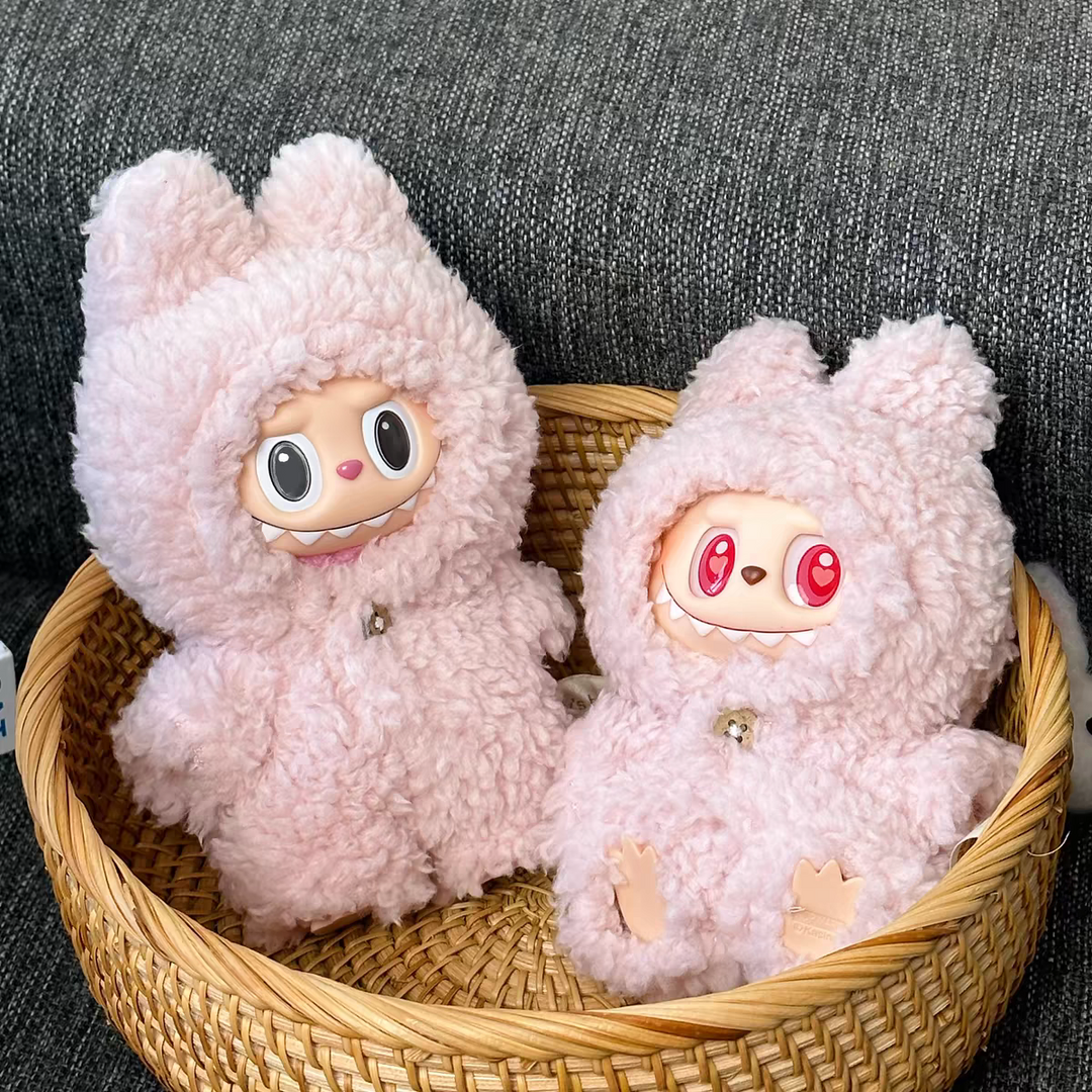 The Monsters Labubu Cloth Baby Bunny Plush Jumpsuit 1