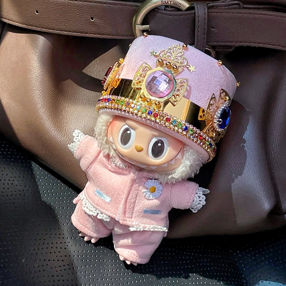 The Monsters Labubu Cloth GD Pink Dynasty Stage Costume 2