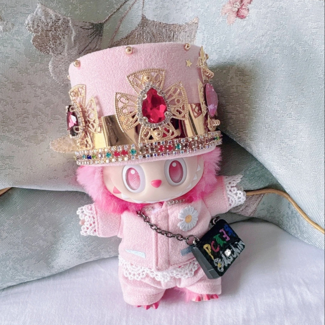 The Monsters Labubu Cloth GD Pink Dynasty Stage Costume 3