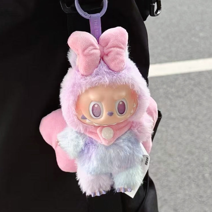 The Monsters Labubu Cloth Mary Bow Delight Set Pink 2