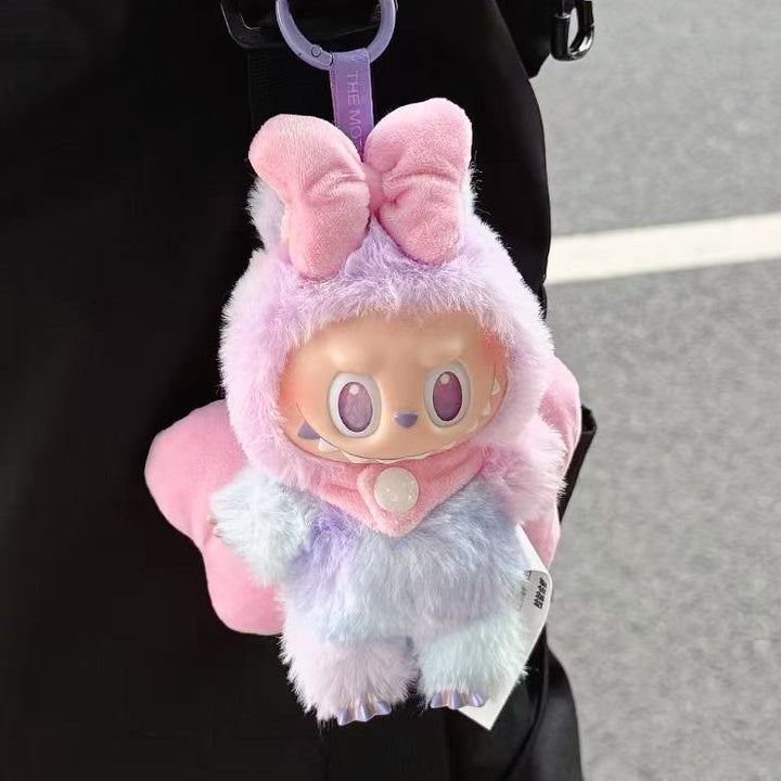 The Monsters Labubu Cloth Mary Bow Delight Set Pink 2