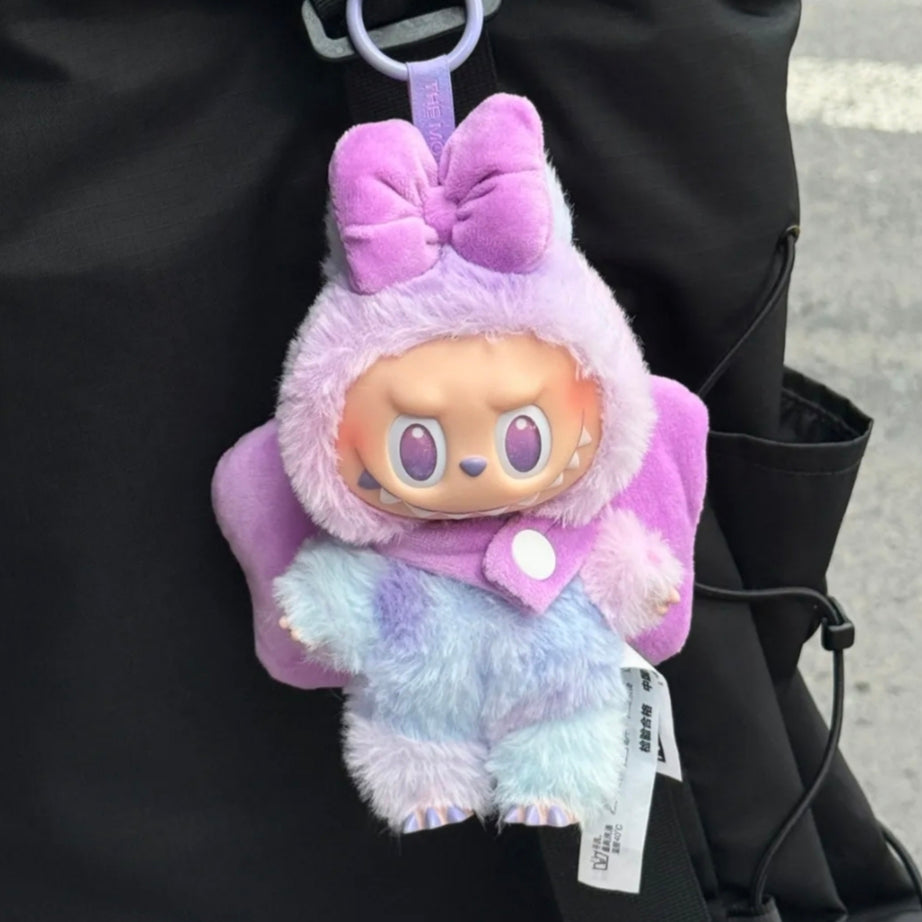 The Monsters Labubu Cloth Mary Bow Delight Set Purple