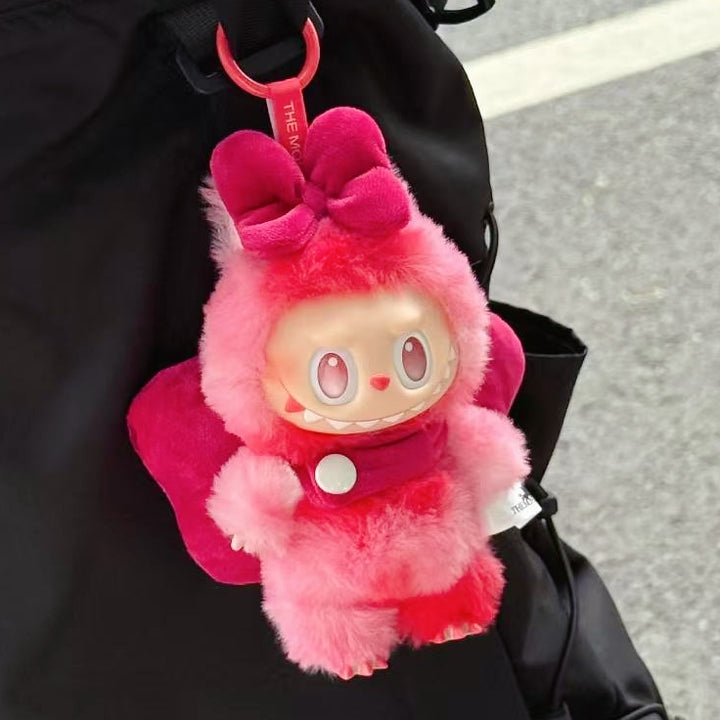 The Monsters Labubu Cloth Mary Bow Delight Set Red 2