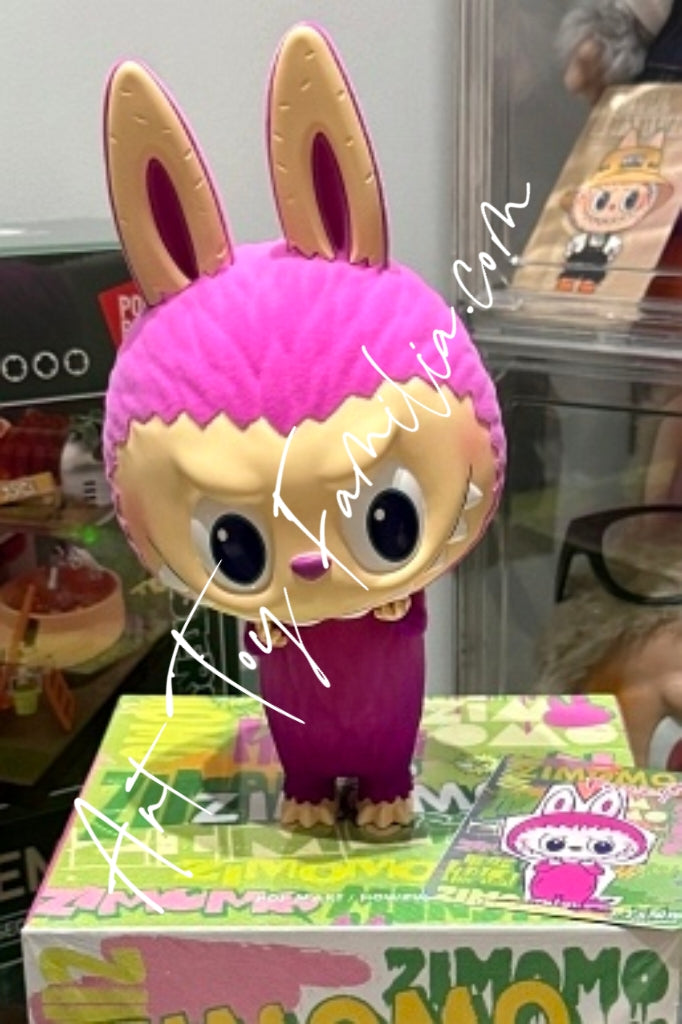 the monsters zimomo fuzzy moss figurine Secret Edition
