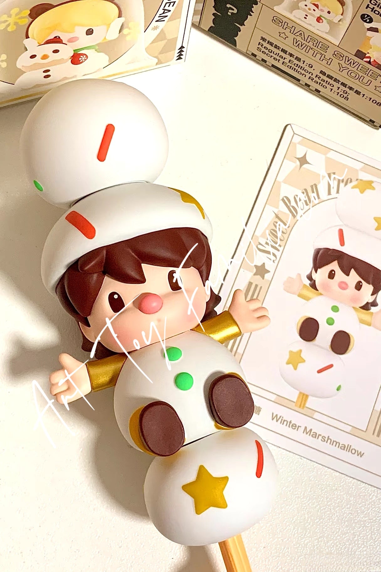 sweet bean frozen time dessert box series 定格时光甜品盒子系列 Pink Blessing Jelly(secret) 粉色祝福果冻