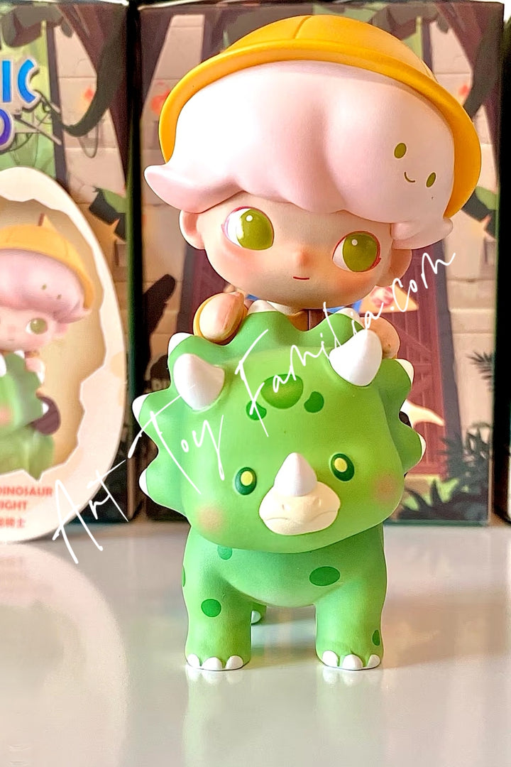 dimoo jurassic world series Baby Dinosaur Knight pop mart
