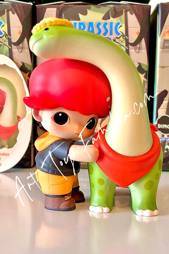 dimoo jurassic world series Brachiosaurus Feeder pop mart