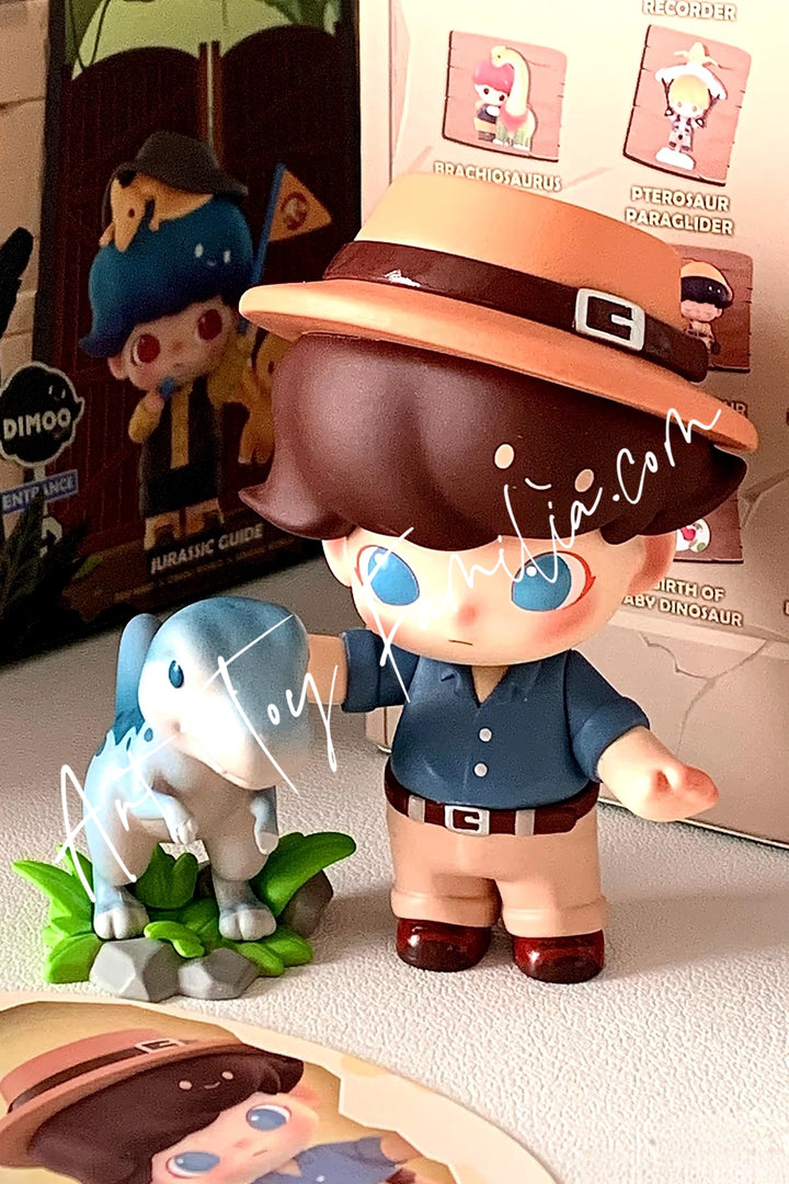dimoo jurassic world series Dinosaur Trainer pop mart