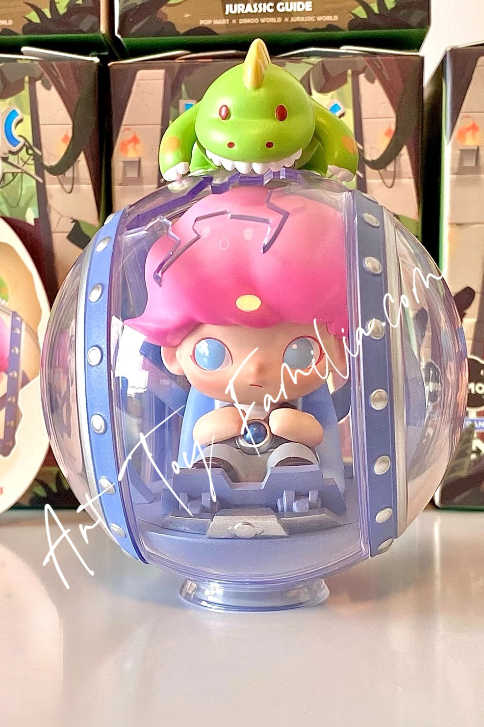 dimoo jurassic world series Gyrosphere Tour pop mart
