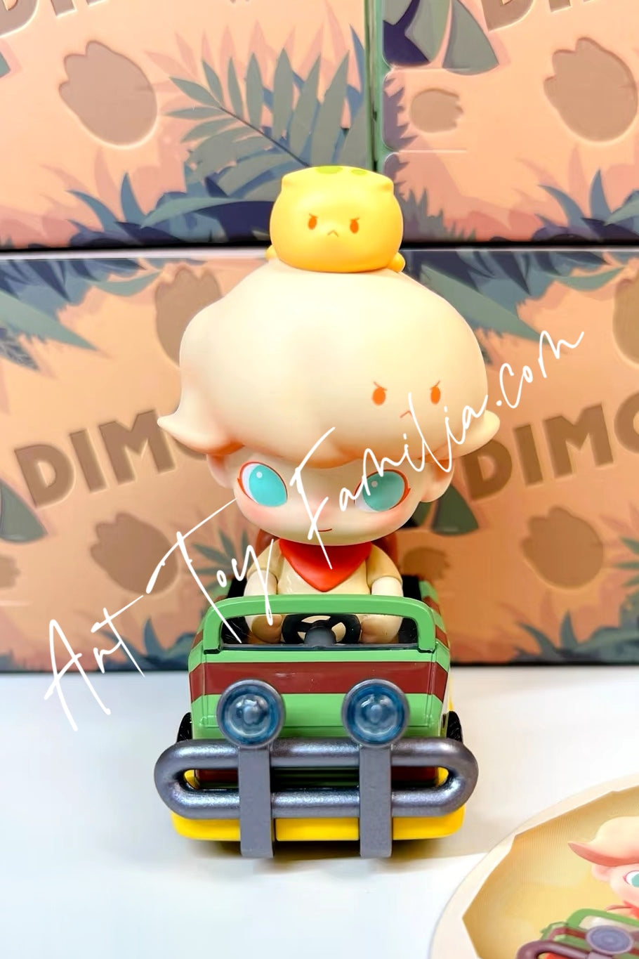 dimoo jurassic world series Park Sightseeing Bus pop mart