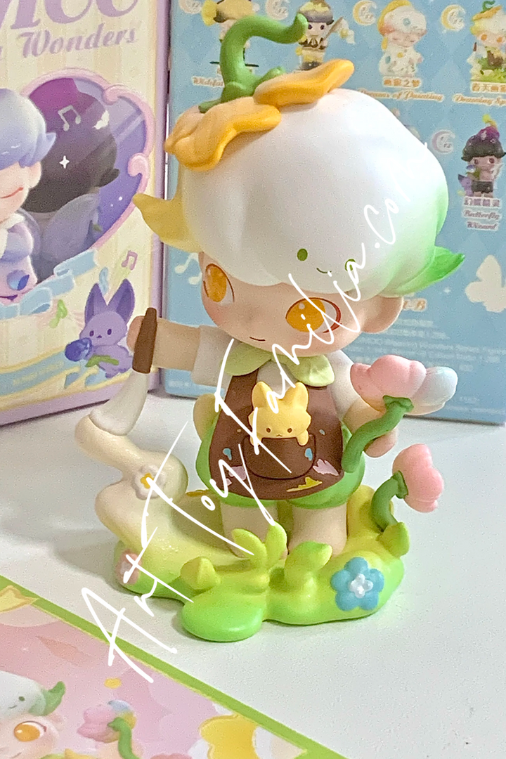 pop mart dimoo weaving wonders figurines Drawing Spring - 春天画家