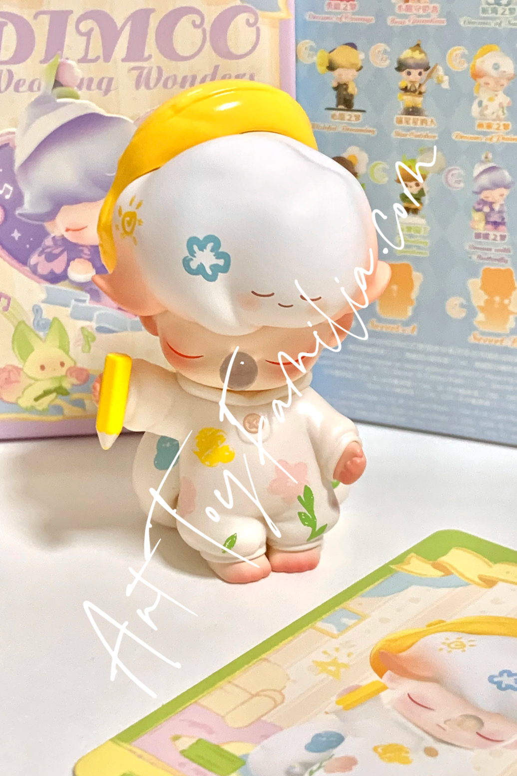 pop mart dimoo weaving wonders figurines Dreams of Painting - 画家之梦