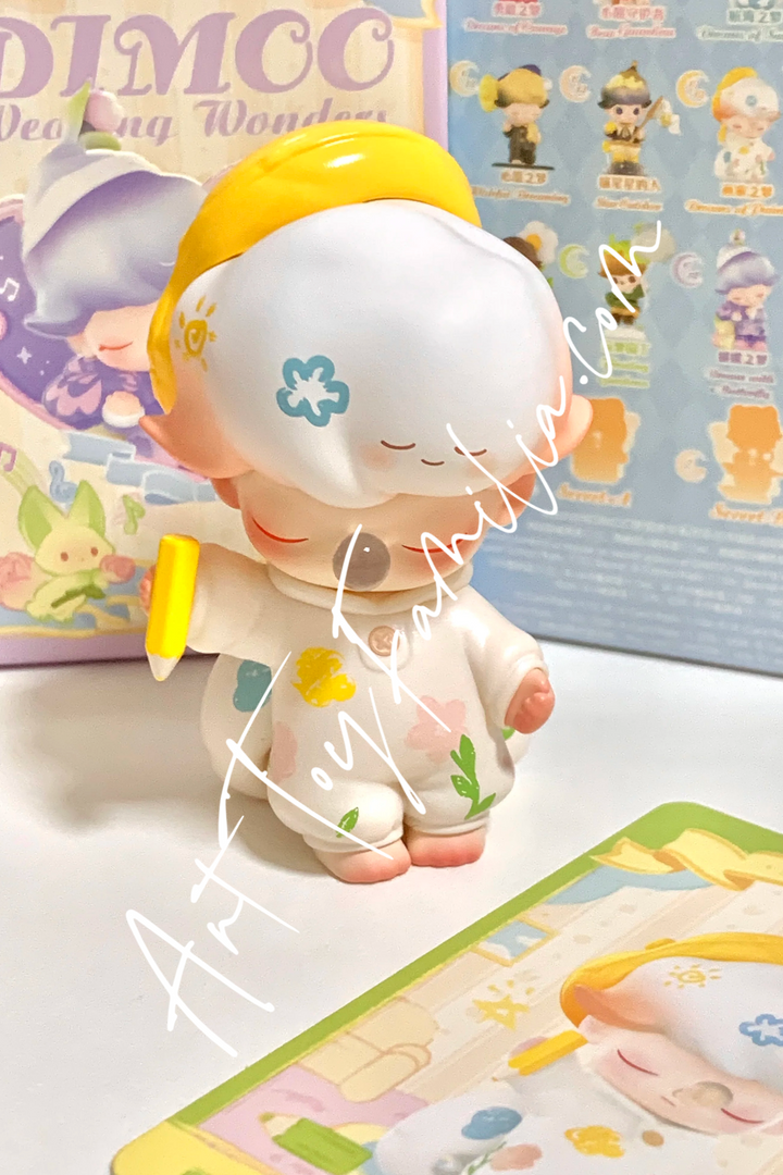pop mart dimoo weaving wonders figurines Dreams of Painting - 画家之梦